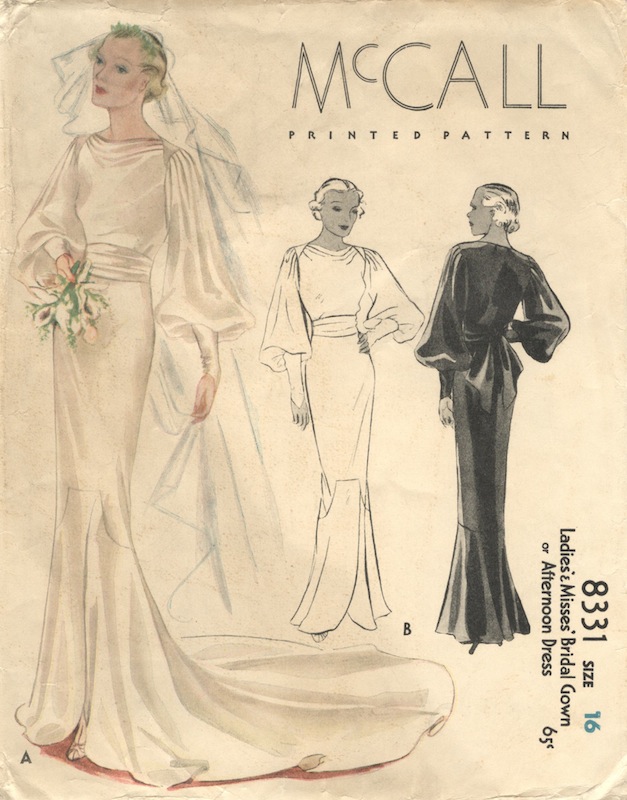 Vintage Bridal Gown Patterns 117